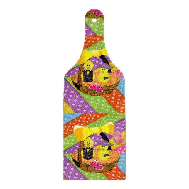 Easter Glass Cutting Board (Front)