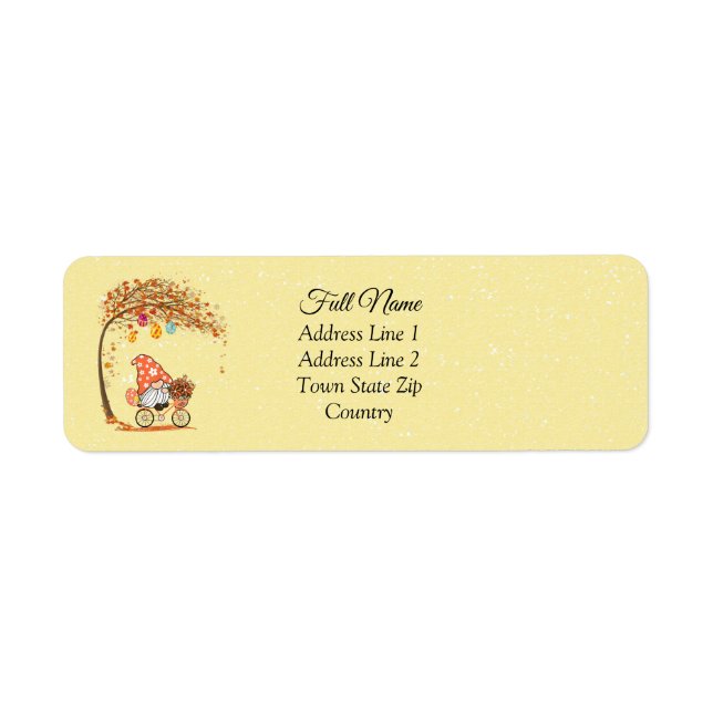 Easter Gnome Address Labels (Front)