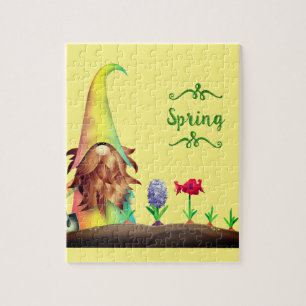 Easter Gnome Jigsaw Puzzle