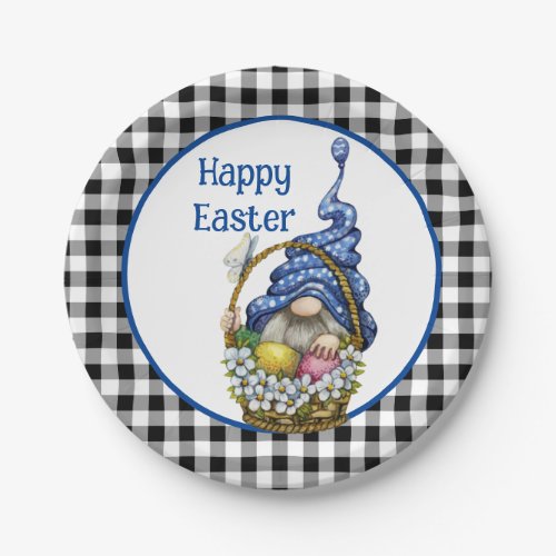 Easter Gnome Paper Plates