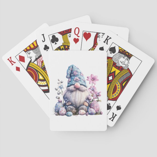Easter Gnome Playing Cards (Back)