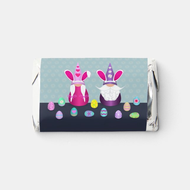 Easter Gnomes Hershey's Miniatures (Front)