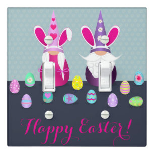 Easter Gnomes Light Switch Cover