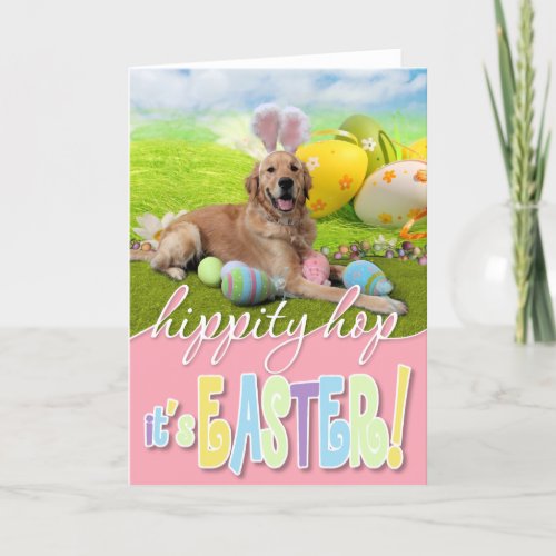 Easter _ Golden Retriever _ Frank Holiday Card