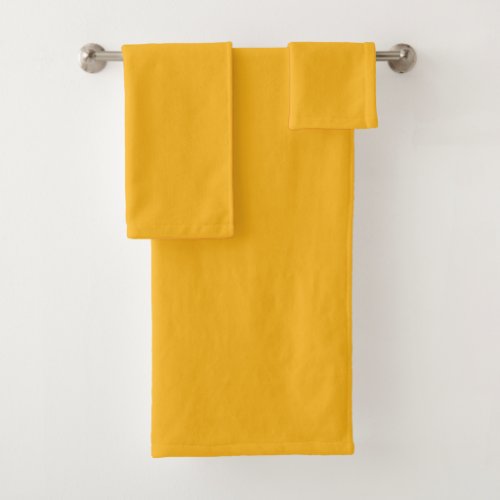 Easter Golden Yellow   Bath Towel Set