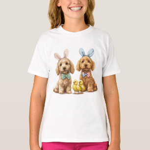 Easter Goldendoodle Dogs T-Shirt