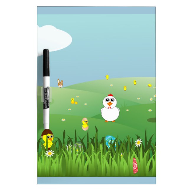 easter grass Dry-Erase board (Front)