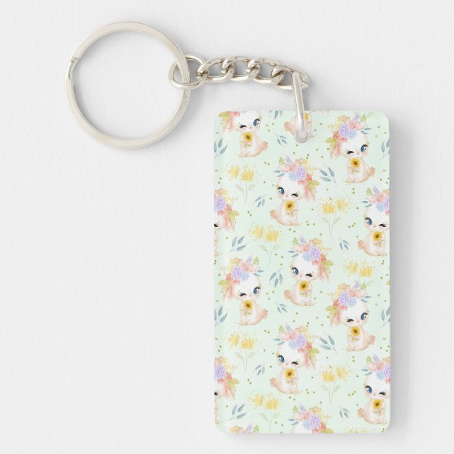 Easter Grass Keychain (Front)