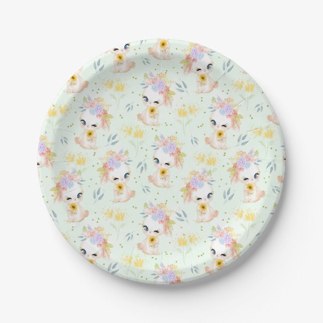Easter Grass Paper Plates (Front)