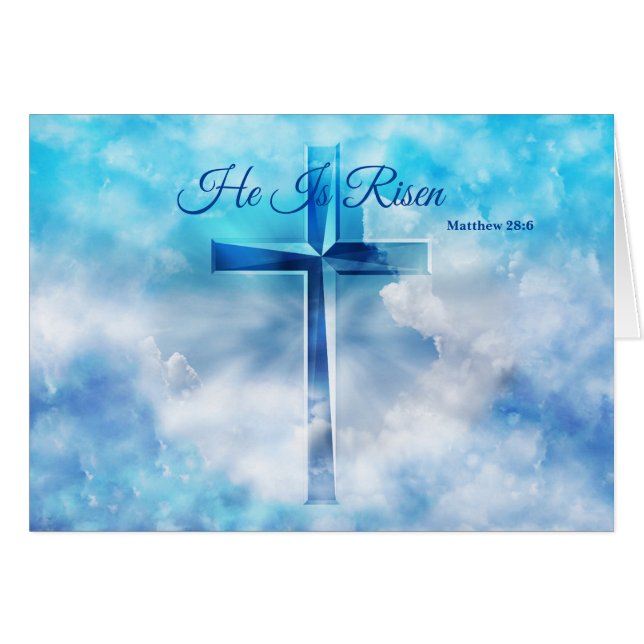 Easter Greeting Card (Front Horizontal)