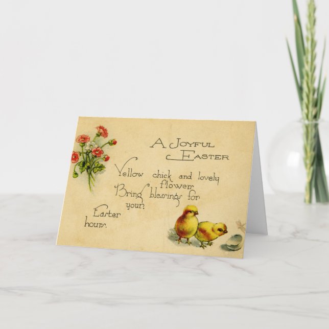 Easter Greeting Card (ca. 1915) (Front)