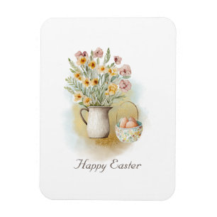 easter greeting card magnet