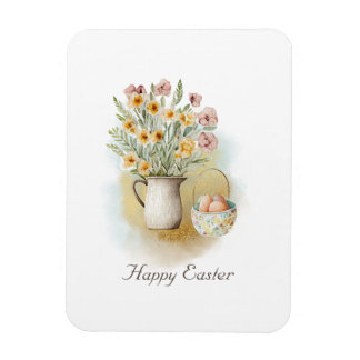 easter greeting card magnet