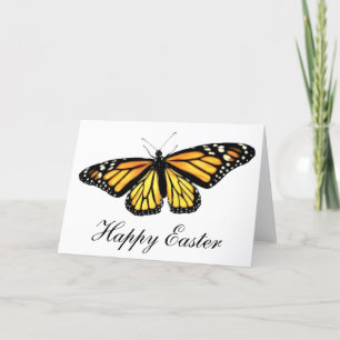 Easter Greeting Card - Monarch Butterfly