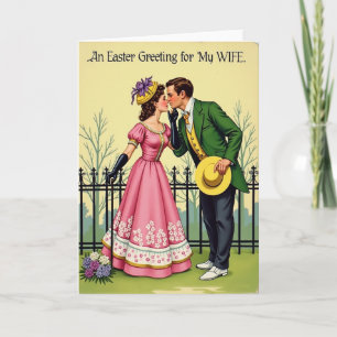 Easter Greeting For My Wife Card