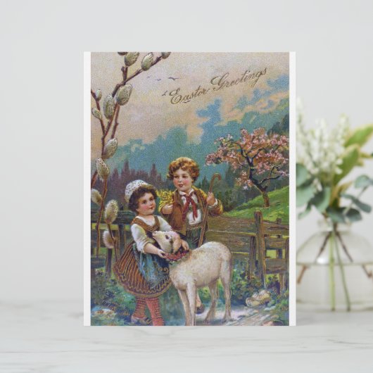 Easter Greetings 1908 (Standing Front)