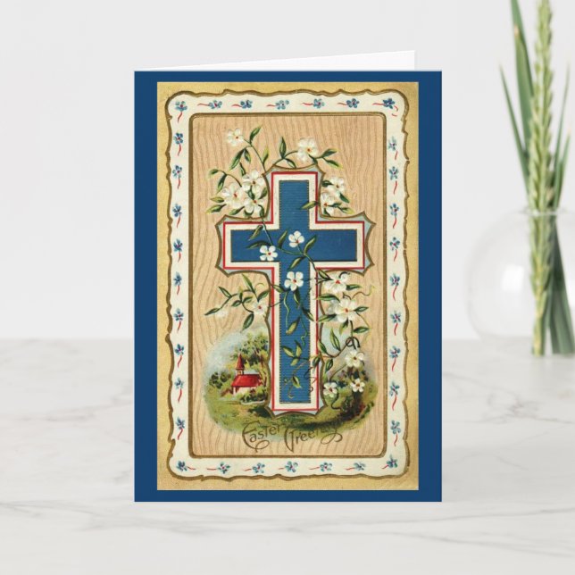 Easter Greetings Card (Front)