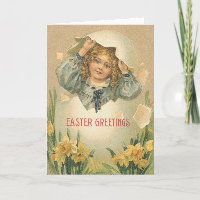 Easter Greetings - Card (Front)