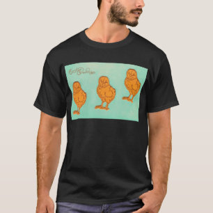 Easter Greetings Chicks Green T-Shirt