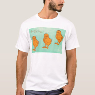 Easter Greetings Chicks Green T-Shirt