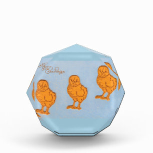 Easter Greetings Chicks in Blue Award