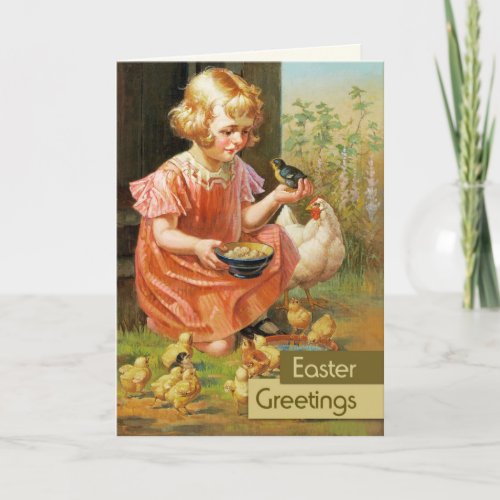 Easter Greetings Fine Art Easter Card