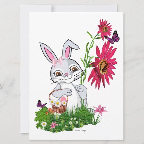 Easter Greetings  Holiday Card