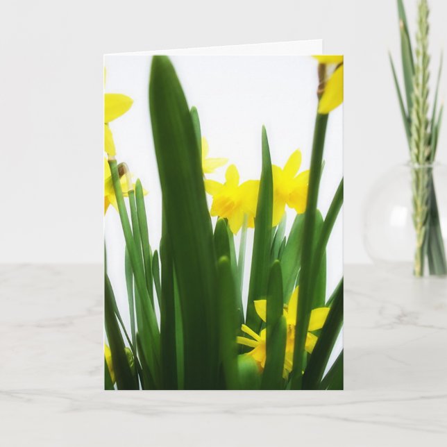 Easter Greetings Holiday Card (Front)