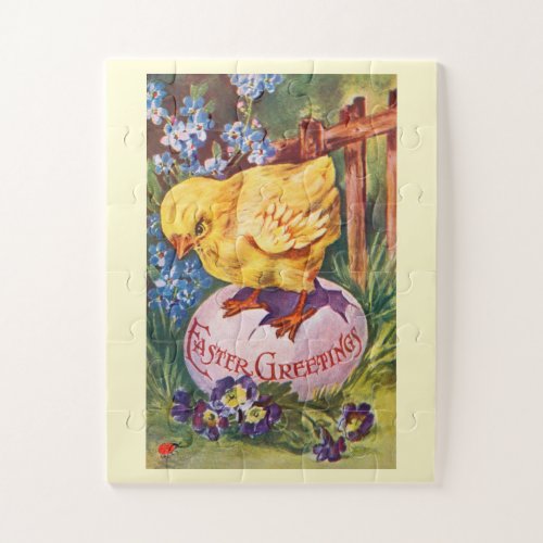 Easter greetings jigsaw puzzle