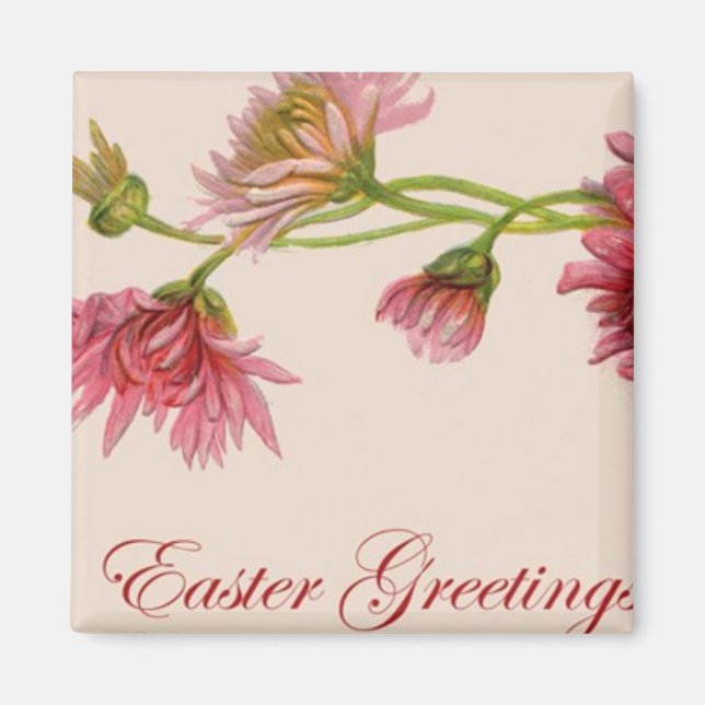 Easter Greetings Magnet (Front)