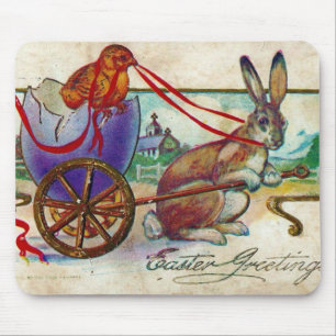 Easter Greetings Mouse Pad