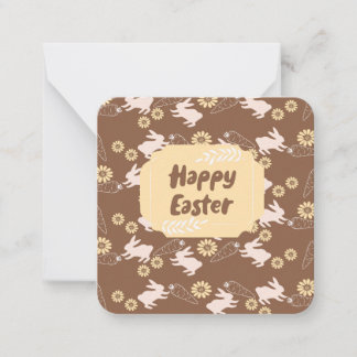 Easter greetings note card