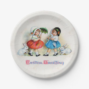 Easter Greetings Paper Plates