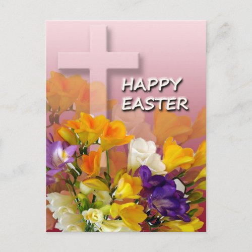 Easter Greetings Post Card