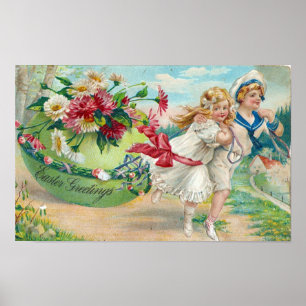 Easter Greetings Poster