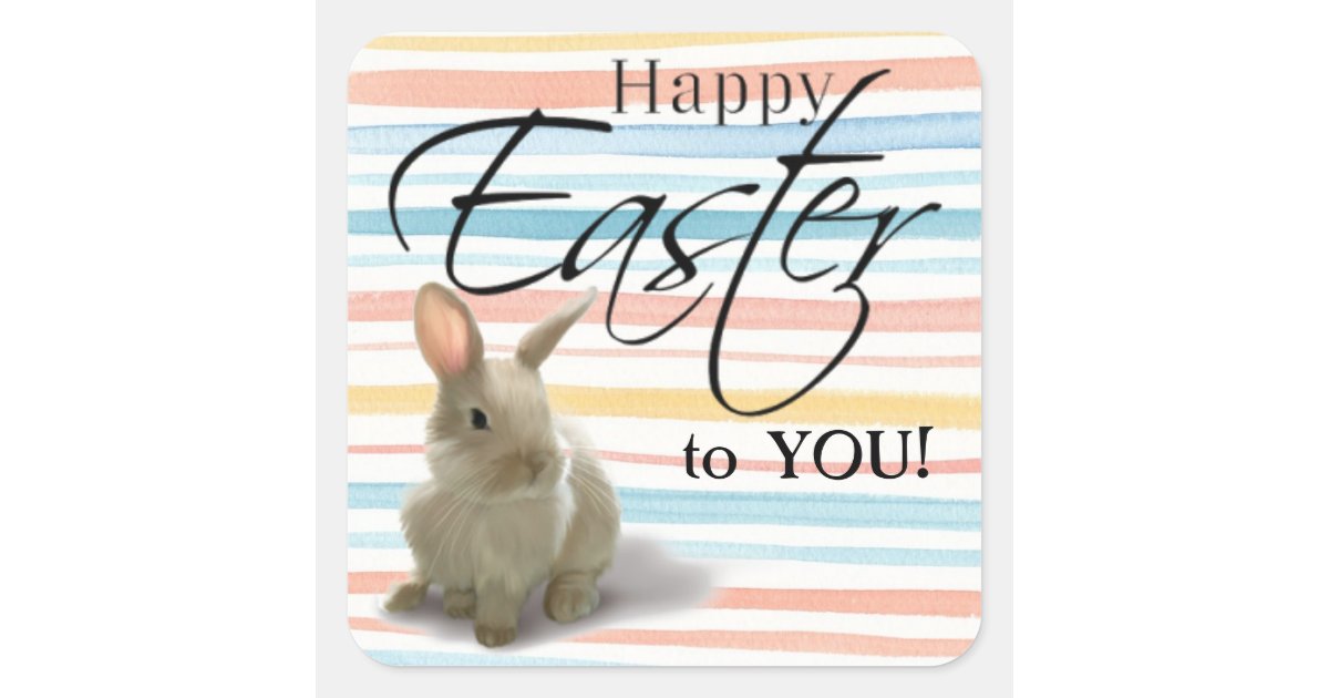 Easter Greetings Stickers