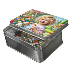 EASTER GREETINGS ~ Vintage Child ~ Puzzle