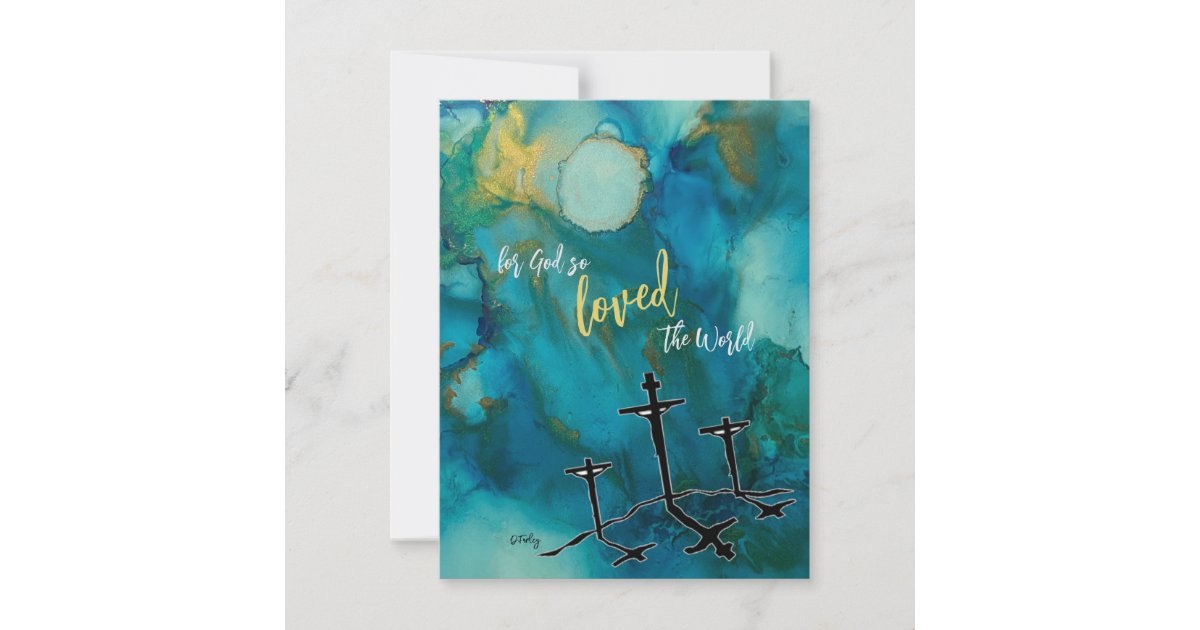 Easter Hallelujah Flat Card | Zazzle