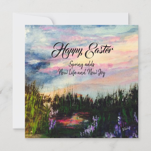Easter Hallelujah Note Card (Front)