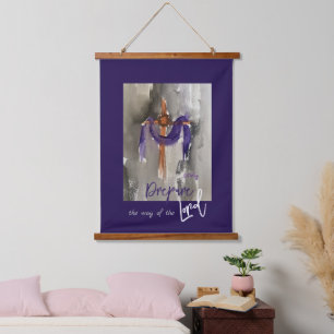 Easter Hallelujah Notecard Hanging Tapestry