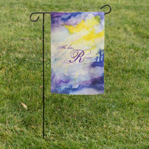 Easter Hallelujah yard flag