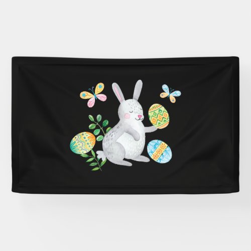 easter happy easter bunny rabbit easter bunny banner