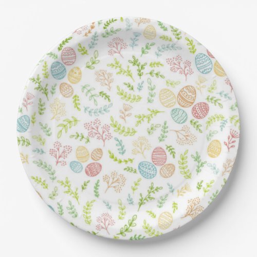 Easter Has Sprung Easter Paper Plates