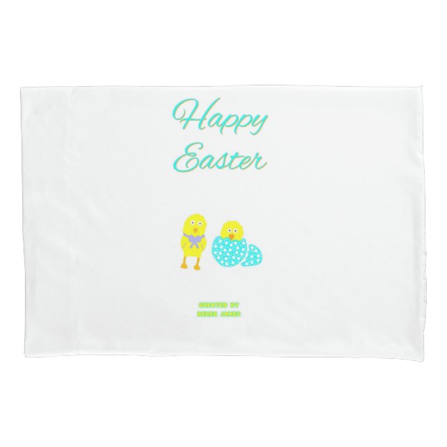 Easter Hatchlings Standard Pillowcase (Front)