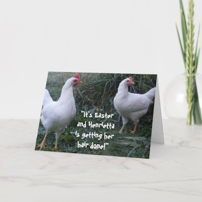 EASTER HEN JOKE card (Front)