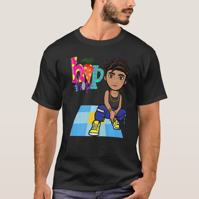 Easter Hip Hop Dance Love Dab Holiday Funny Kids B T-Shirt (Front)