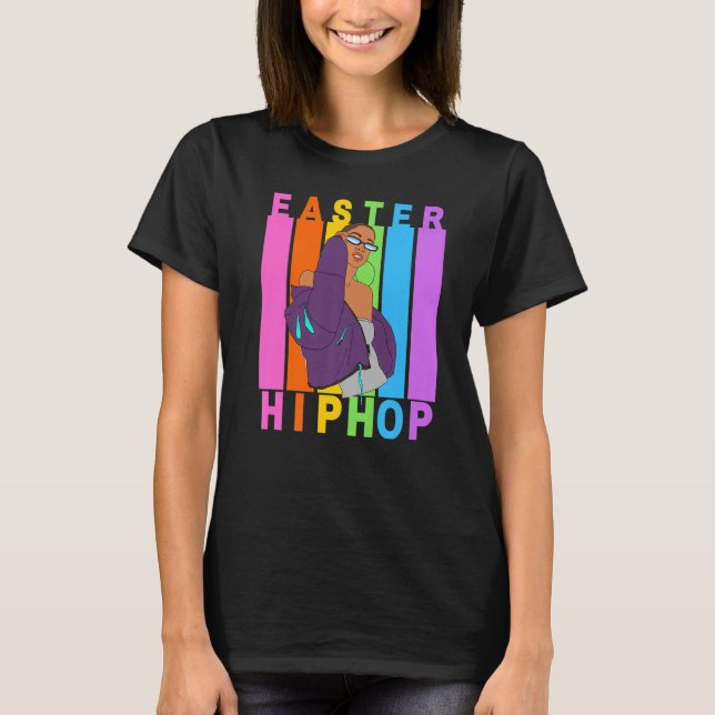 Easter Hip Hop Dance Love Dab Holiday Funny Kids B T-Shirt (Front)