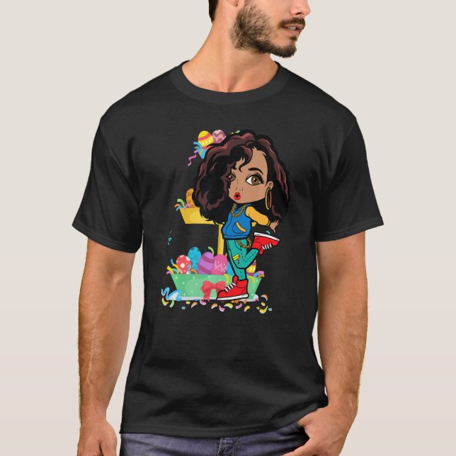 Easter Hip Hop Dance Love Dab Holiday Funny Kids B T-Shirt (Front)