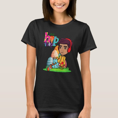 Easter Hip Hop Dance Love Dab Holiday  Kids Boys G T_Shirt