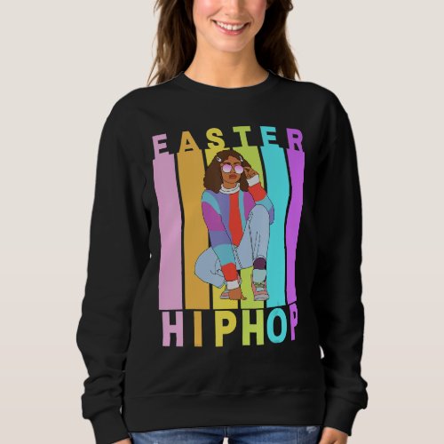 Easter Hip Hop Dance Love Dab Holiday   Kids Boys  Sweatshirt